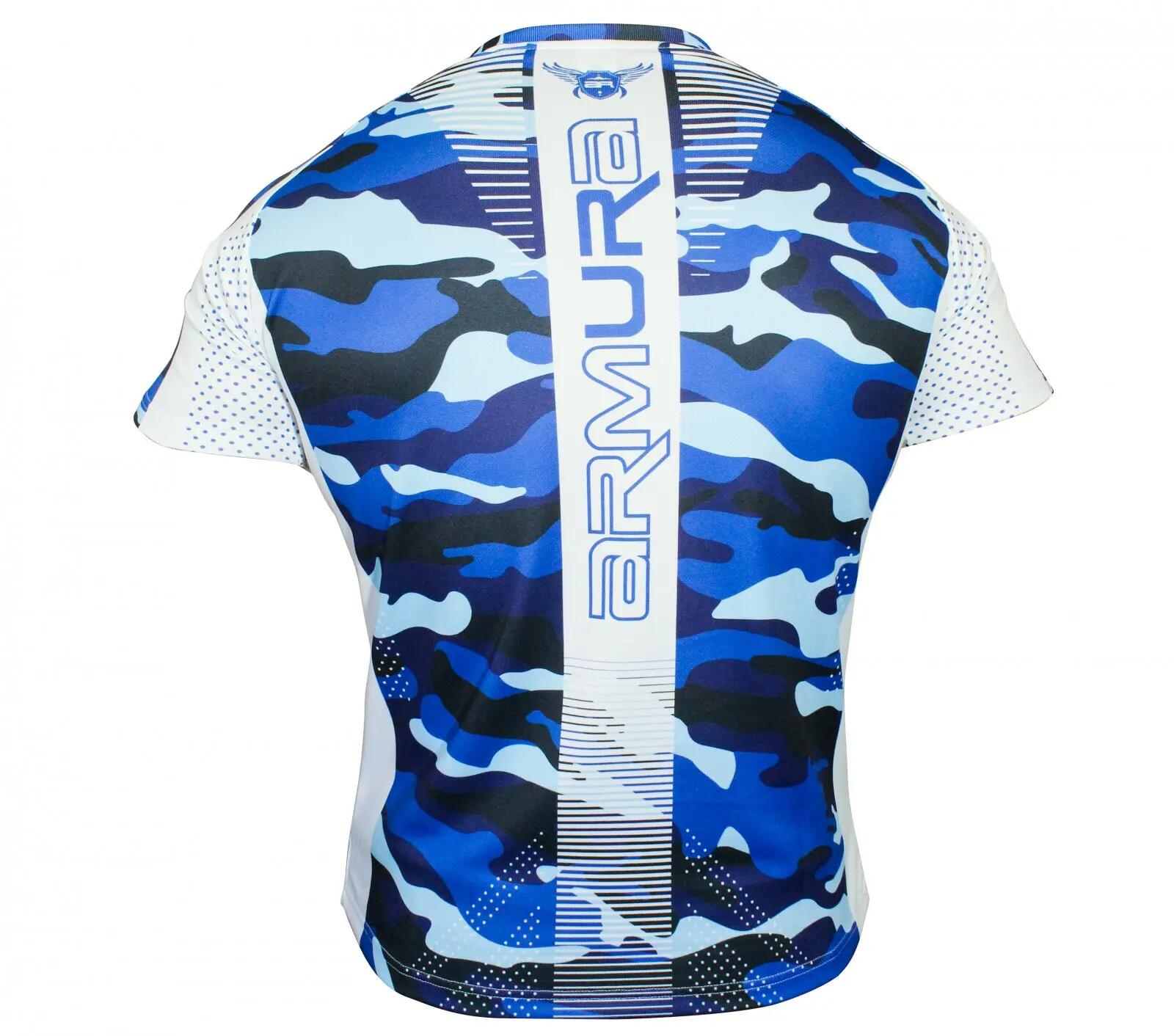 Tricou Armura Urban Camo Albastru 2/4