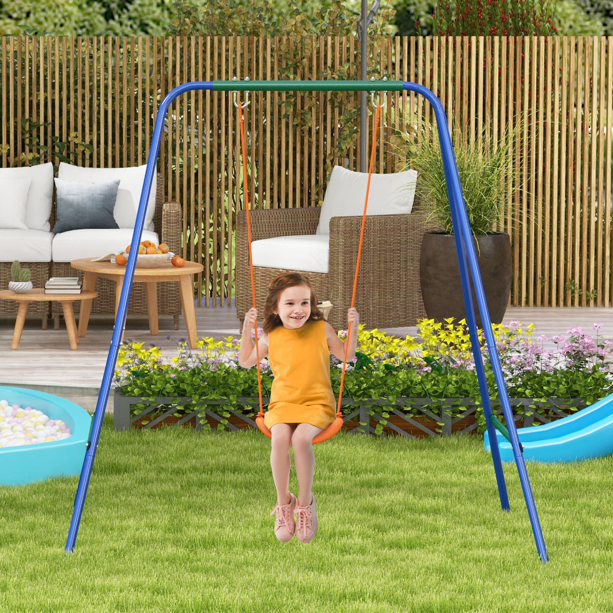 Columpios jardin sales decathlon