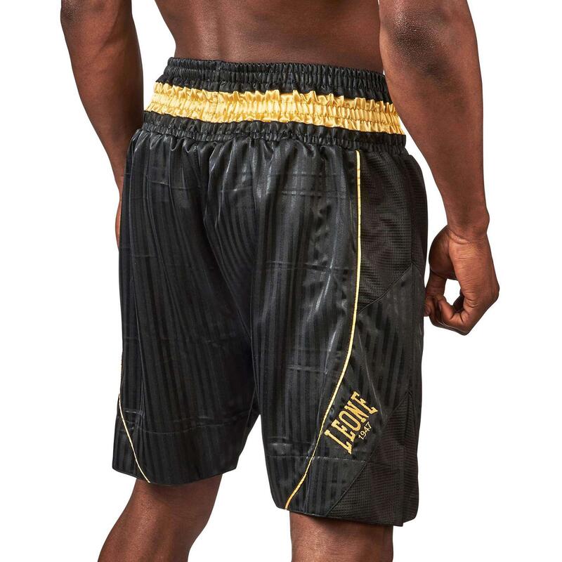 Pantalón short Adulto Boxeo Leone 1947  Premium negro