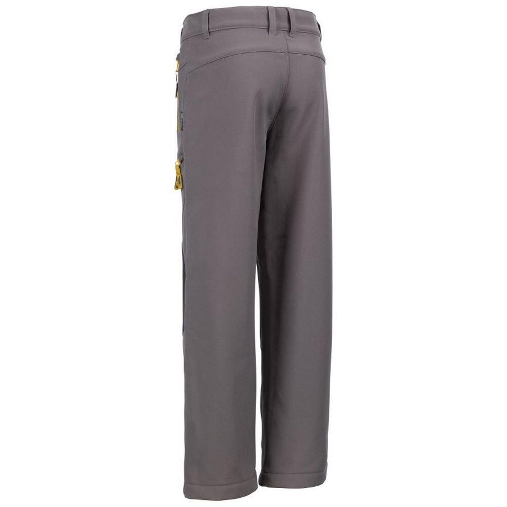 Children's HURRY hiking pants (Storm gray / Yellow)