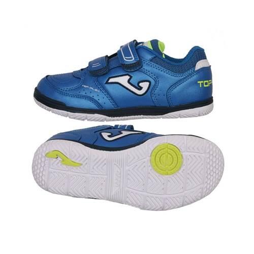 Zapatillas Fútbo Sala JOMA TOP FLEX JR. 2444. Royal navy