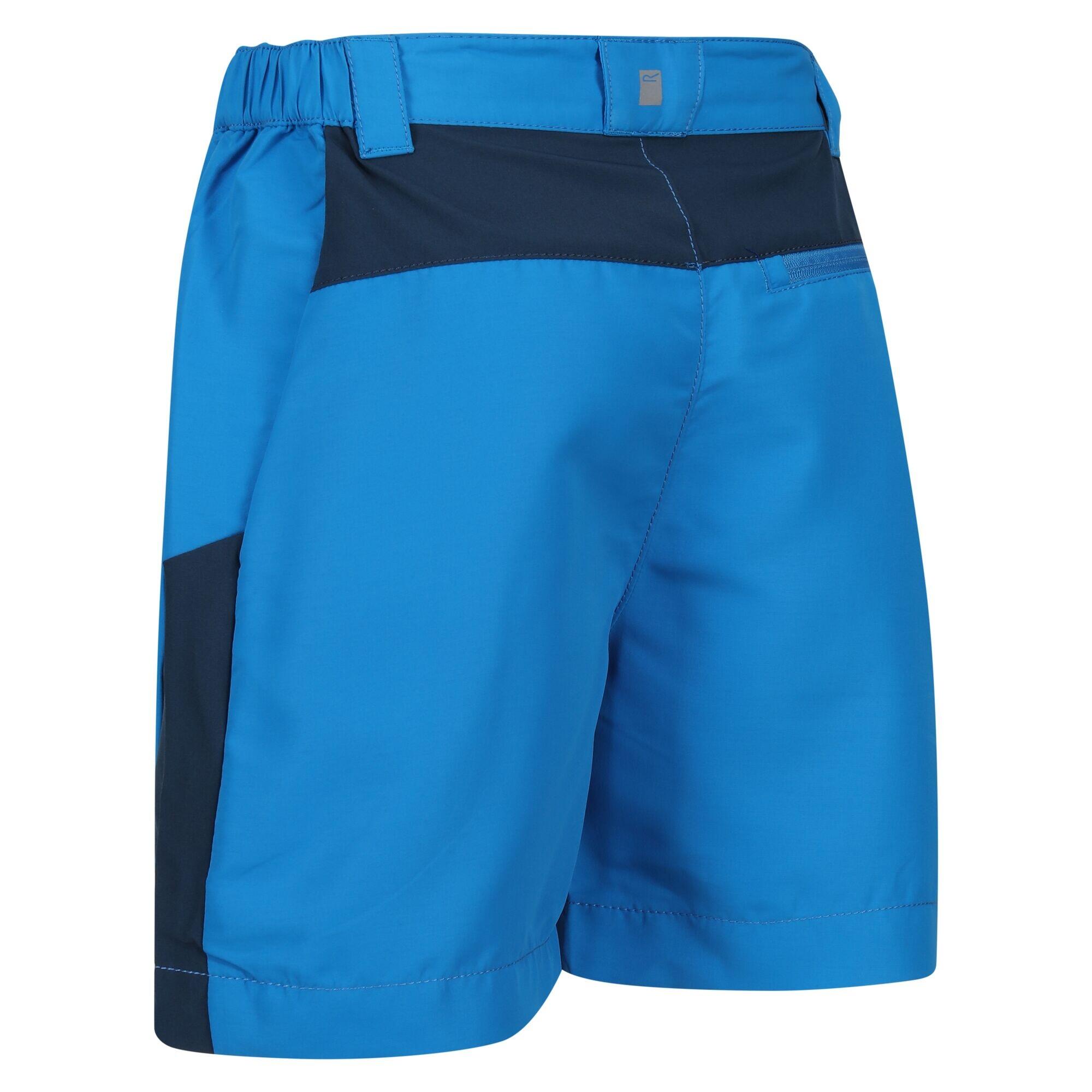 Childrens/Kids Sorcer Mountain III Shorts (Indigo Blue/Blue Wing) 3/5