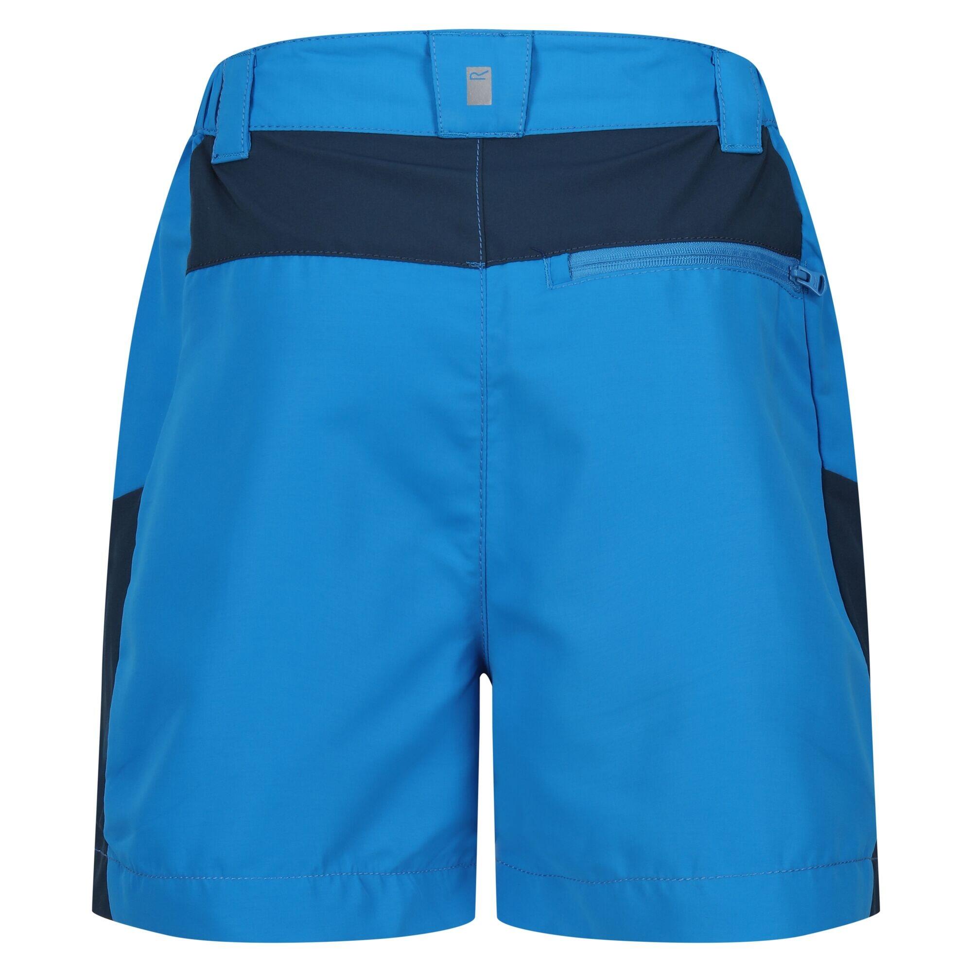 Childrens/Kids Sorcer Mountain III Shorts (Indigo Blue/Blue Wing) 2/5