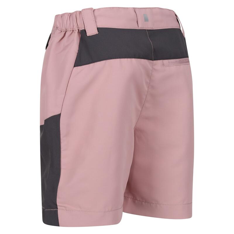 Kinderen/Kinderen Sorcer Mountain III Korte broek (Dusky Rose/Seal Grey)