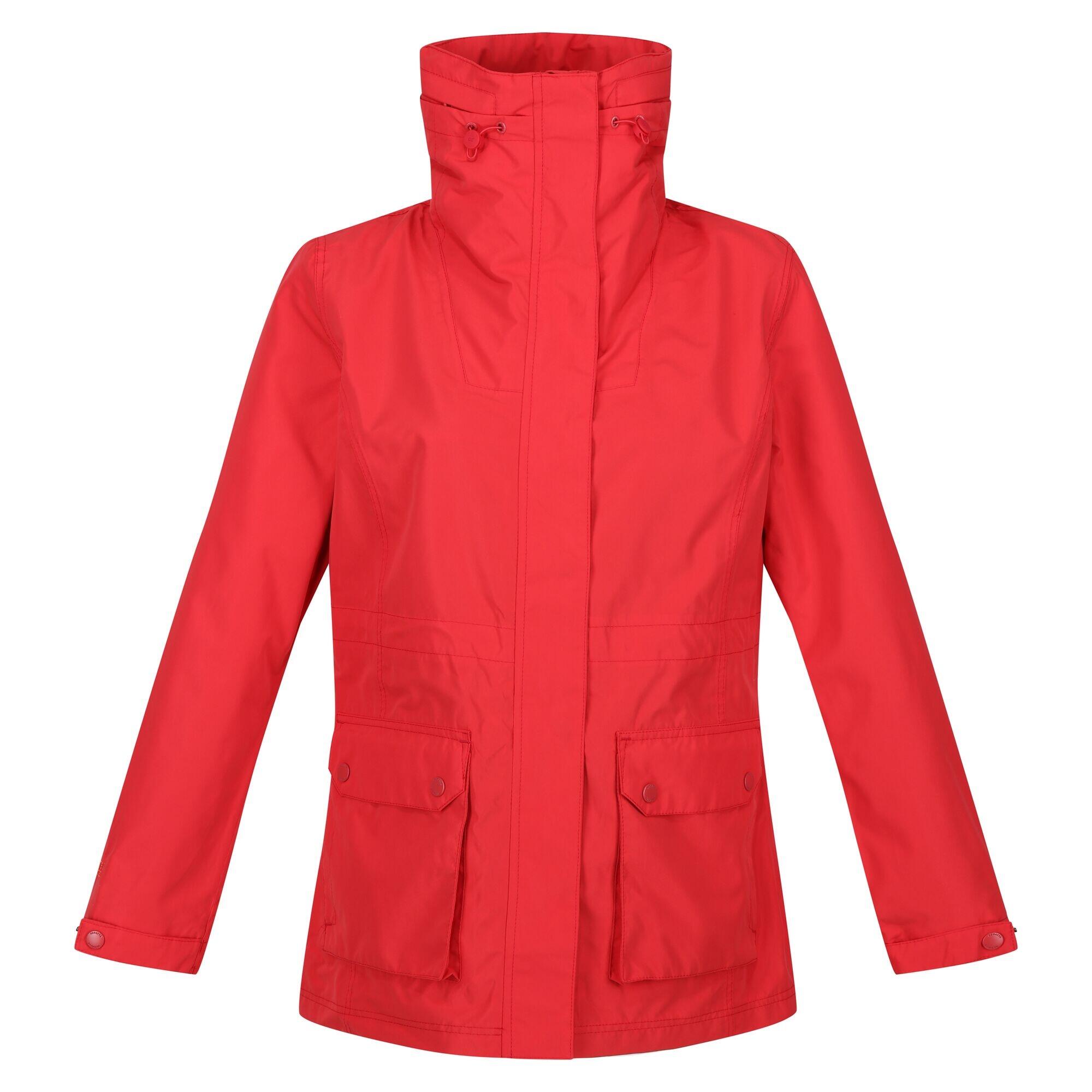 Women's NOVALEE raincoat (Bright red)