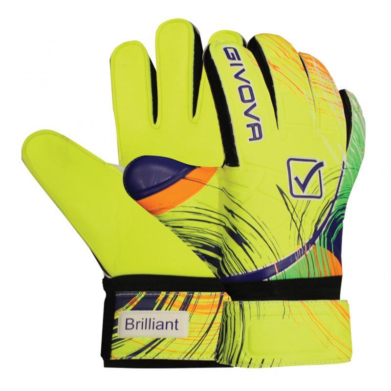 MANUSI PORTAR BRILLIANT, galben fluo/albastru, 8 2/2
