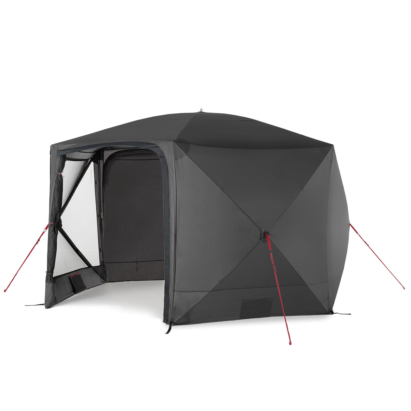 Abri de camping instantané - 3,7 x 2,2 m - protection UV80 - Quick Hub Hex 3/7