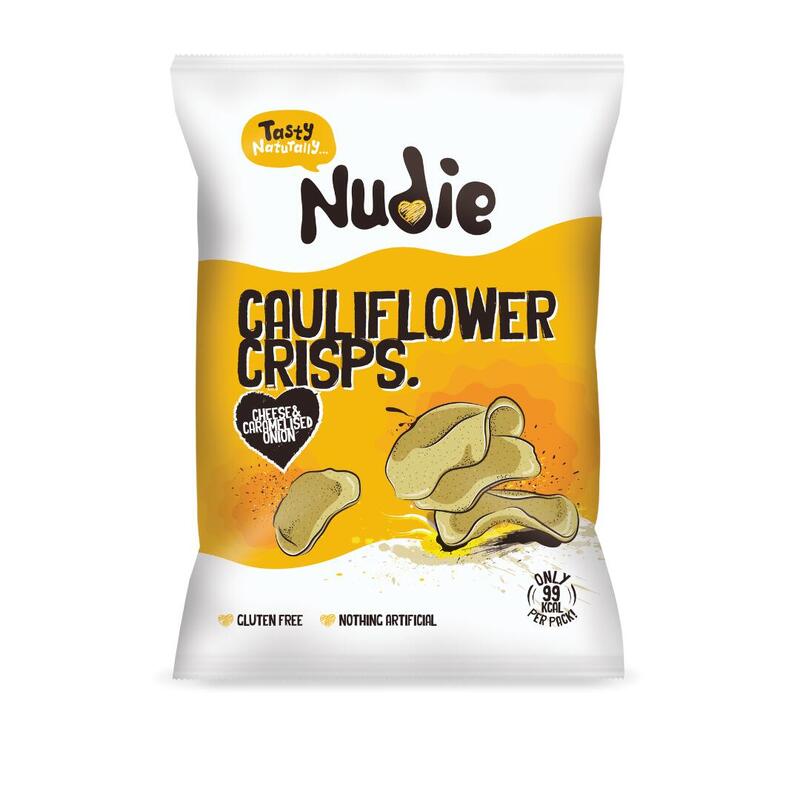 Cheese & Caramelised Flavor Cauliflower Crisps (20g) - 12 Packs