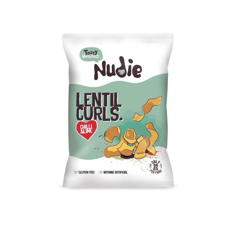 Chilli & Lime Flavor Lentil Curls (20g) - 12 Packs