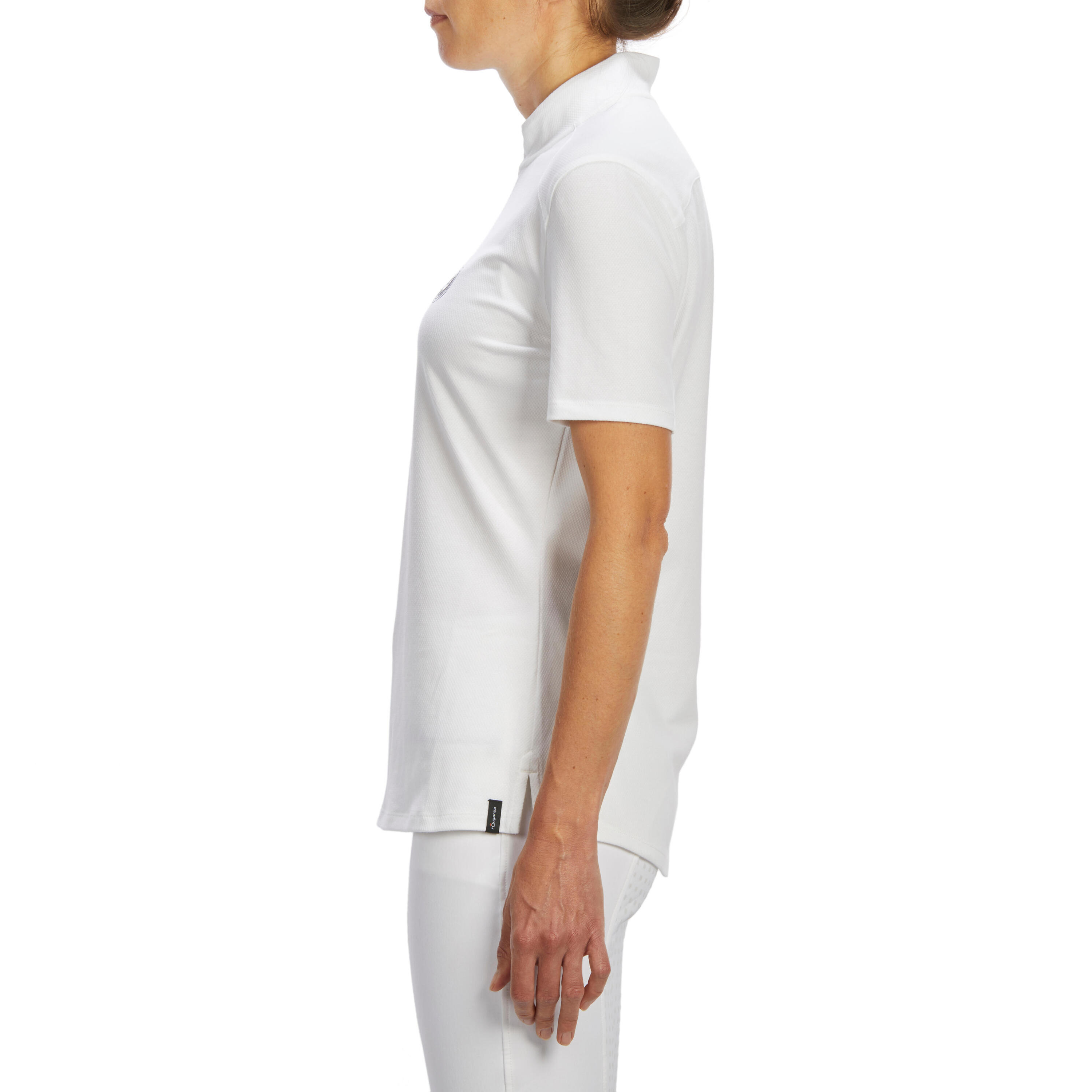 Refurbished Womens Short-Sleeved Polo Shirt - White - A Grade 7/7