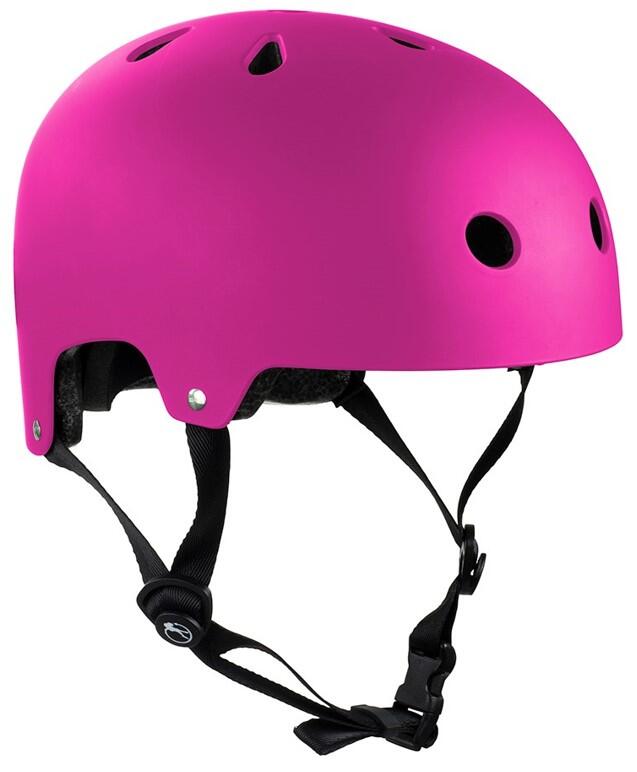 Essentials Matt Fluo Purple Helmet - Matt Purple 3/3