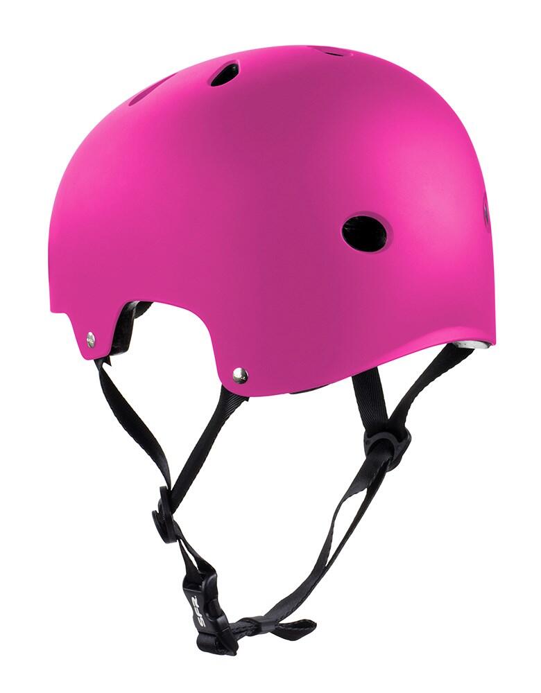 Essentials Matt Fluo Purple Helmet - Matt Purple 2/3