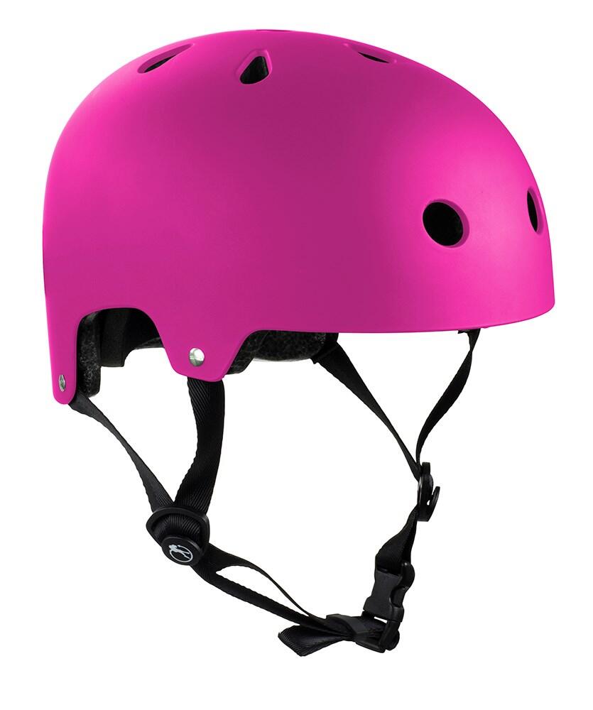 SFR Essentials Matt Fluo Purple Helmet - Matt Purple
