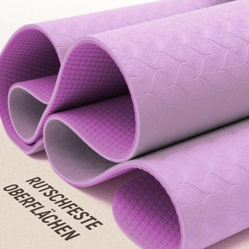 Tapis de yoga - lilas