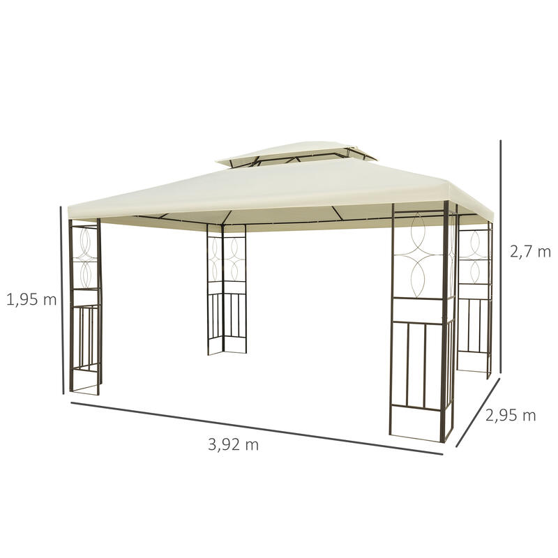 Carpa eventos deportivos 300x400x265 cm