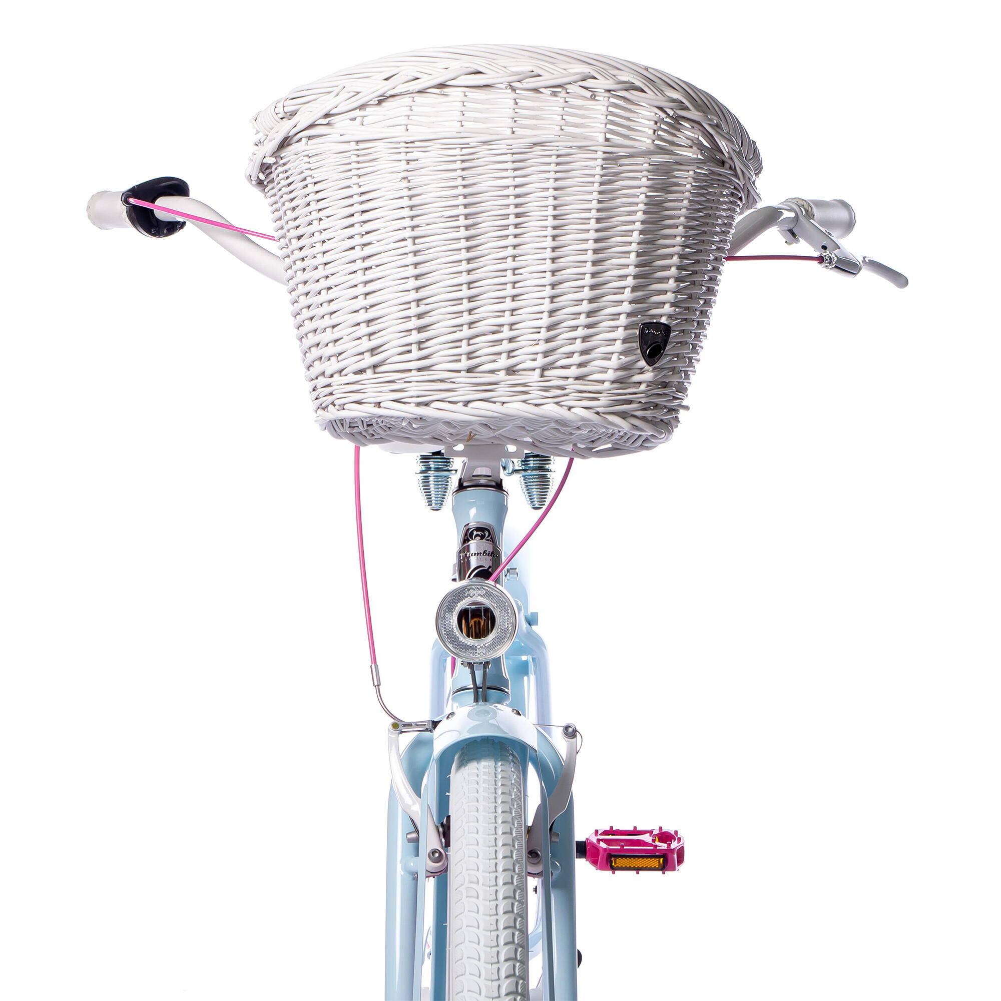 Rower miejski damski Plumbike La Donna Ice Cream 3B z hamulcem v-brake/kosz 2/7