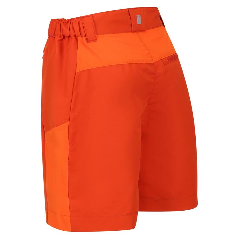 Pantalones Cortos Sorcer Mountain III para Niños/Niñas Naranja Oxidado, Naranja