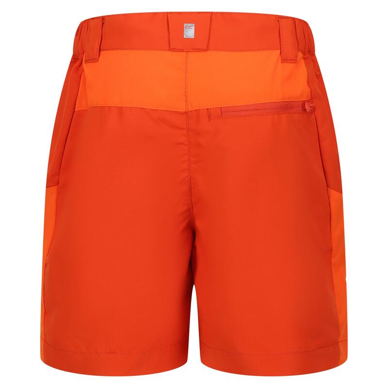 Pantalones Cortos Sorcer Mountain III para Niños/Niñas Naranja Oxidado, Naranja