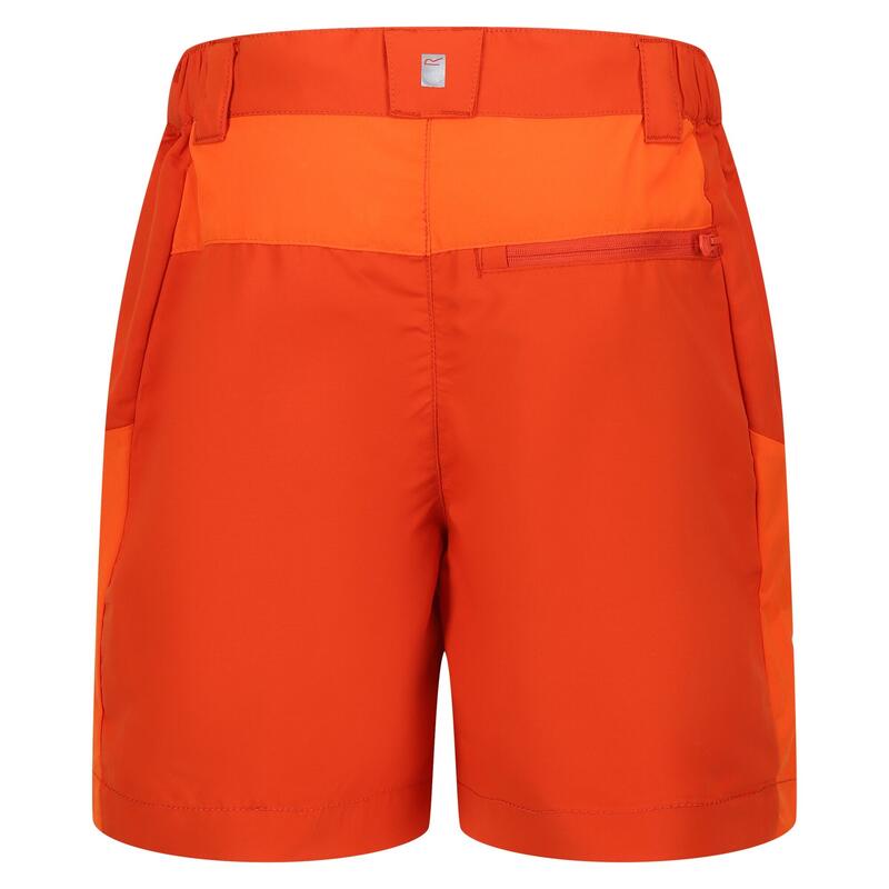 "Sorcer Mountain III" Shorts für Kinder Rost/Orange/Leuchtend Orange
