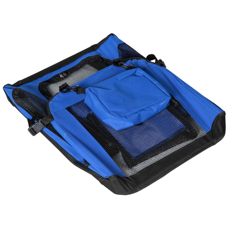 Transportin para Perros PawHut 60x42x42cm azul