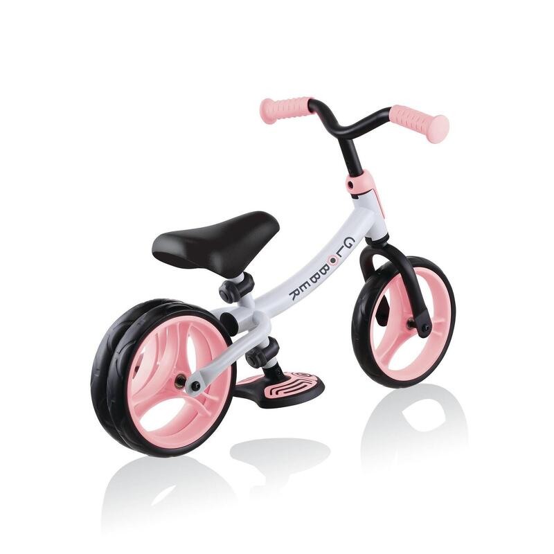 GLOBBER GO BIKE DUO weiß-pastellrosa