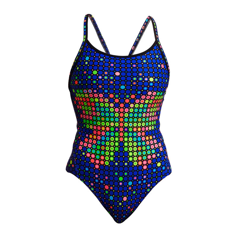 Funkita Diamond Back One Piece dameszwempak uit één stuk