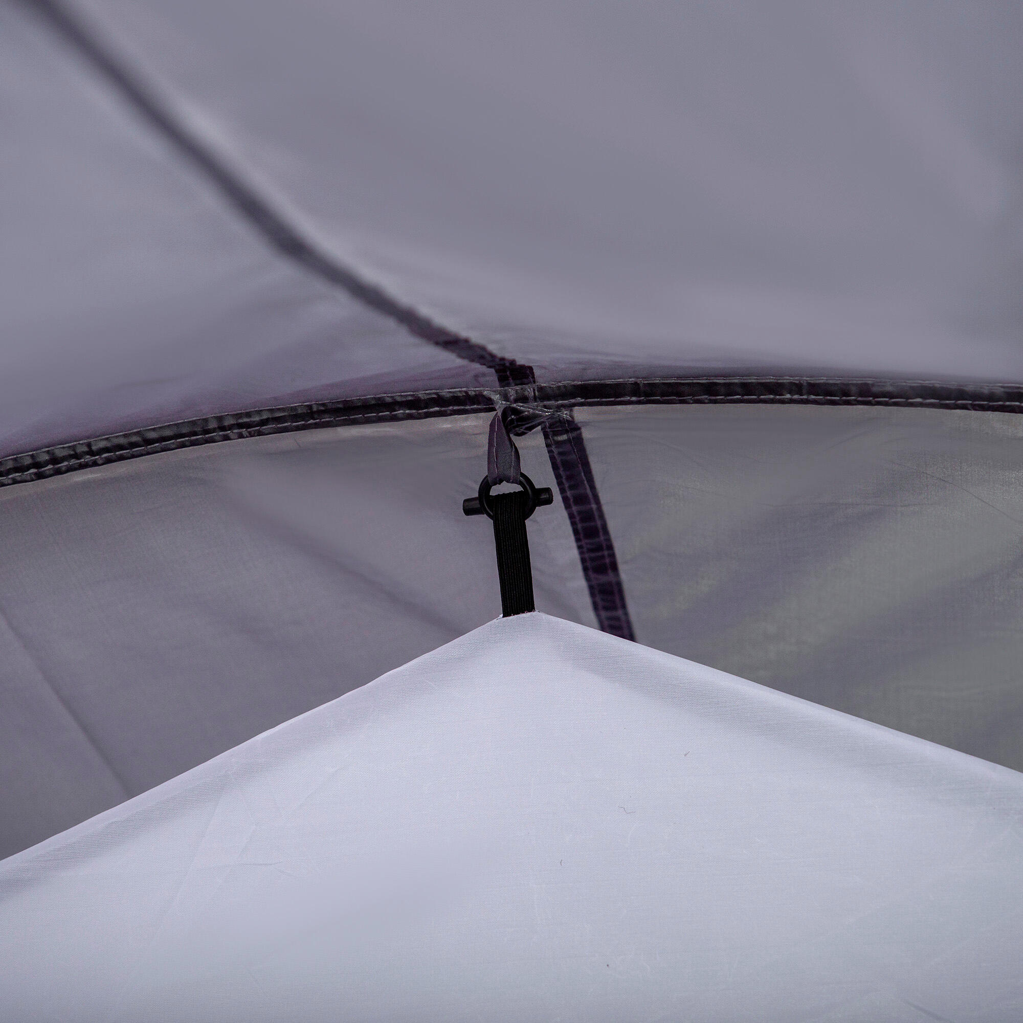 Tienda de Campaña Outsunny 426x206x154 cm Gris Oscuro 6/8