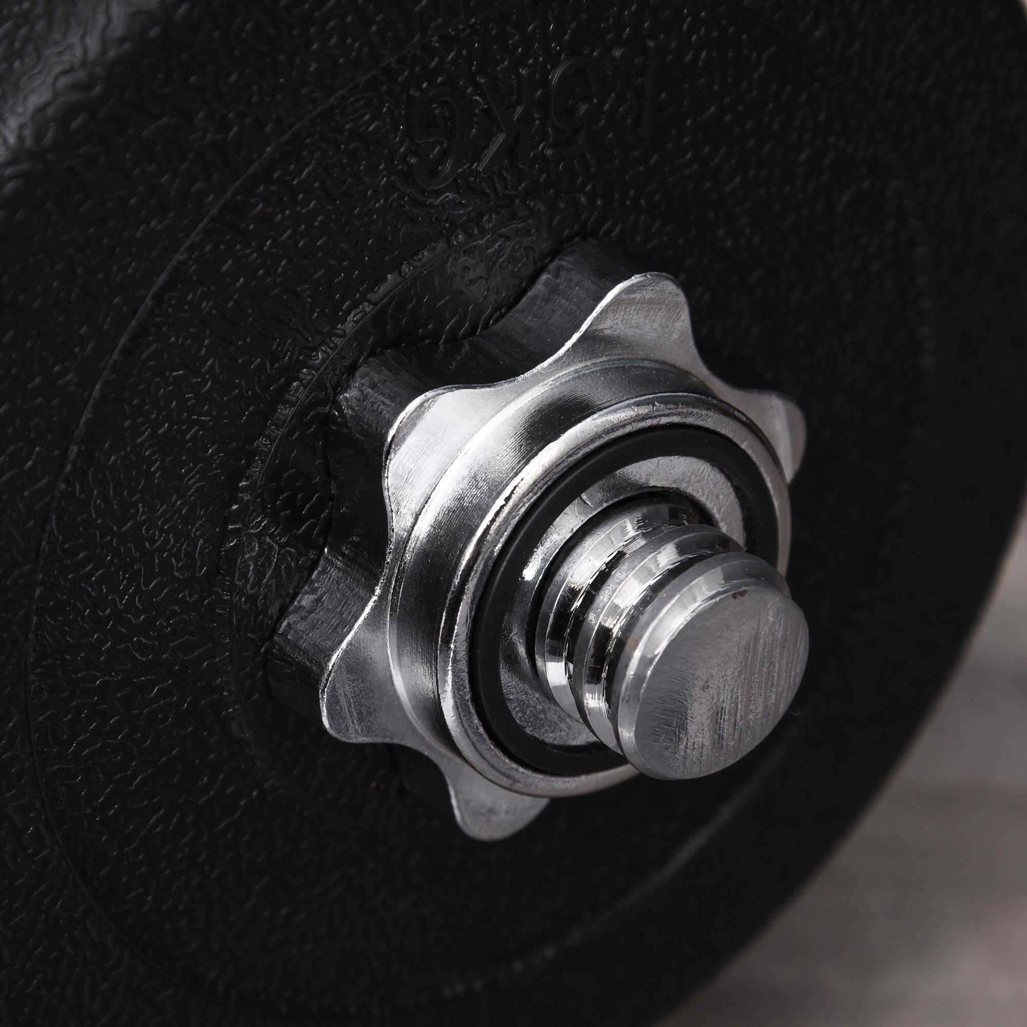 Conjunto de Halteres 40kg Preto HOMCOM 5/7