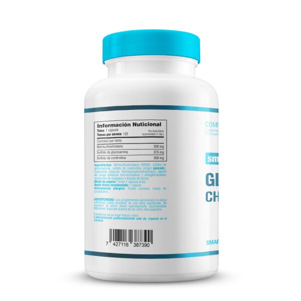 Glucosamine & Chondroitin & MSM - 120 caps de Smart Supplements 2/5