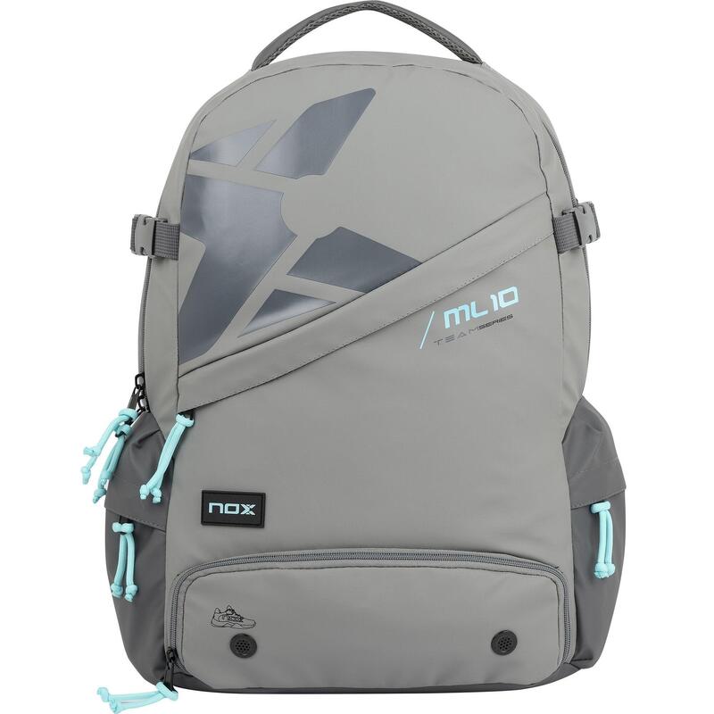 MOCHILA ML10 TEAM SERIES GRIS AZUL Nox