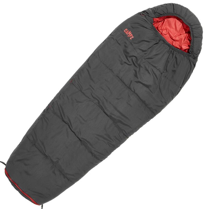 Mumienschlafsack Red Verstellbar 190 cm bis 160 cm  1,2 kg Kinder Schlafsack