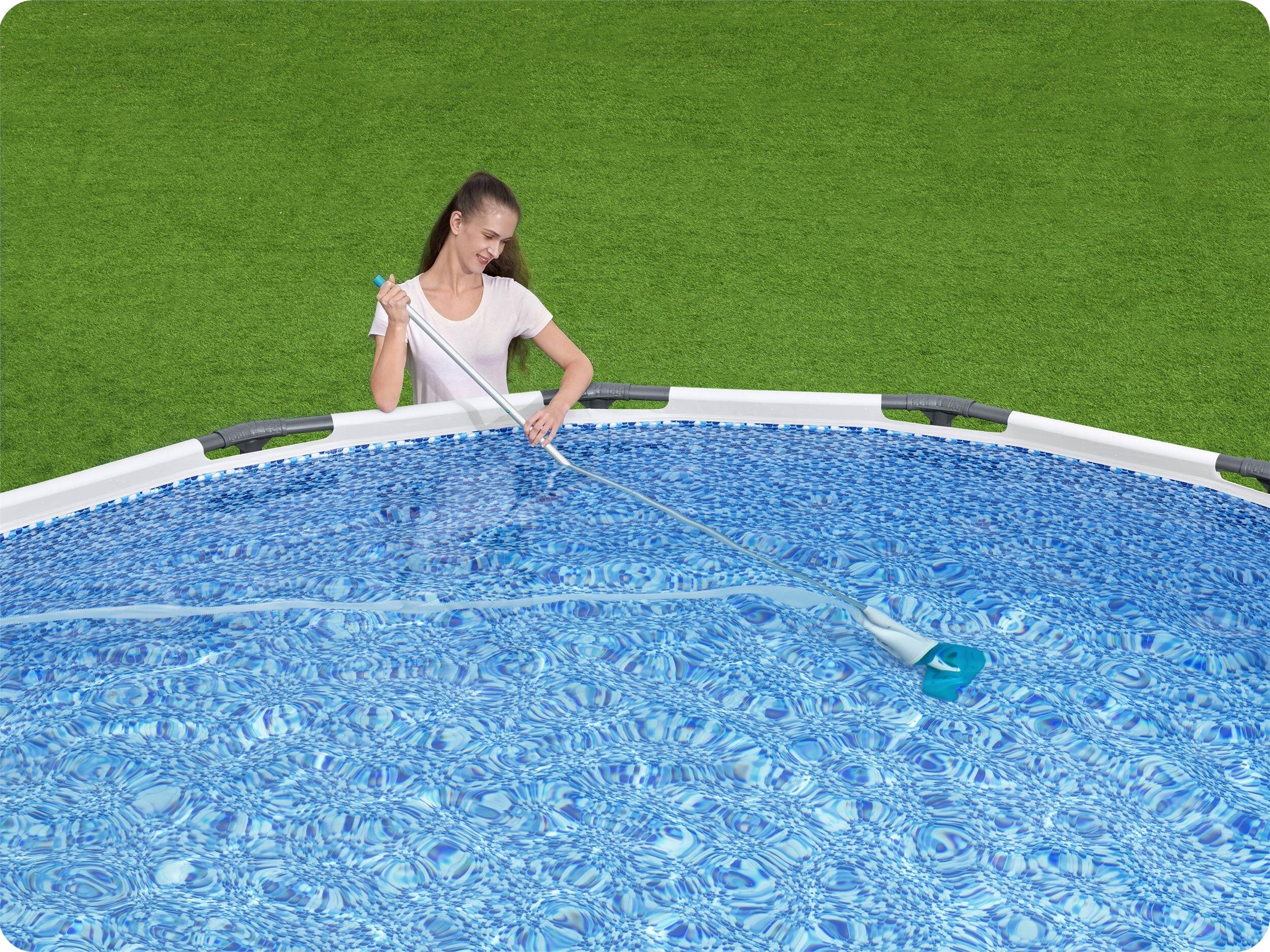 Kit De Mantenimiento De La Piscina Natación Limpieza Bestway Blanco 7/7