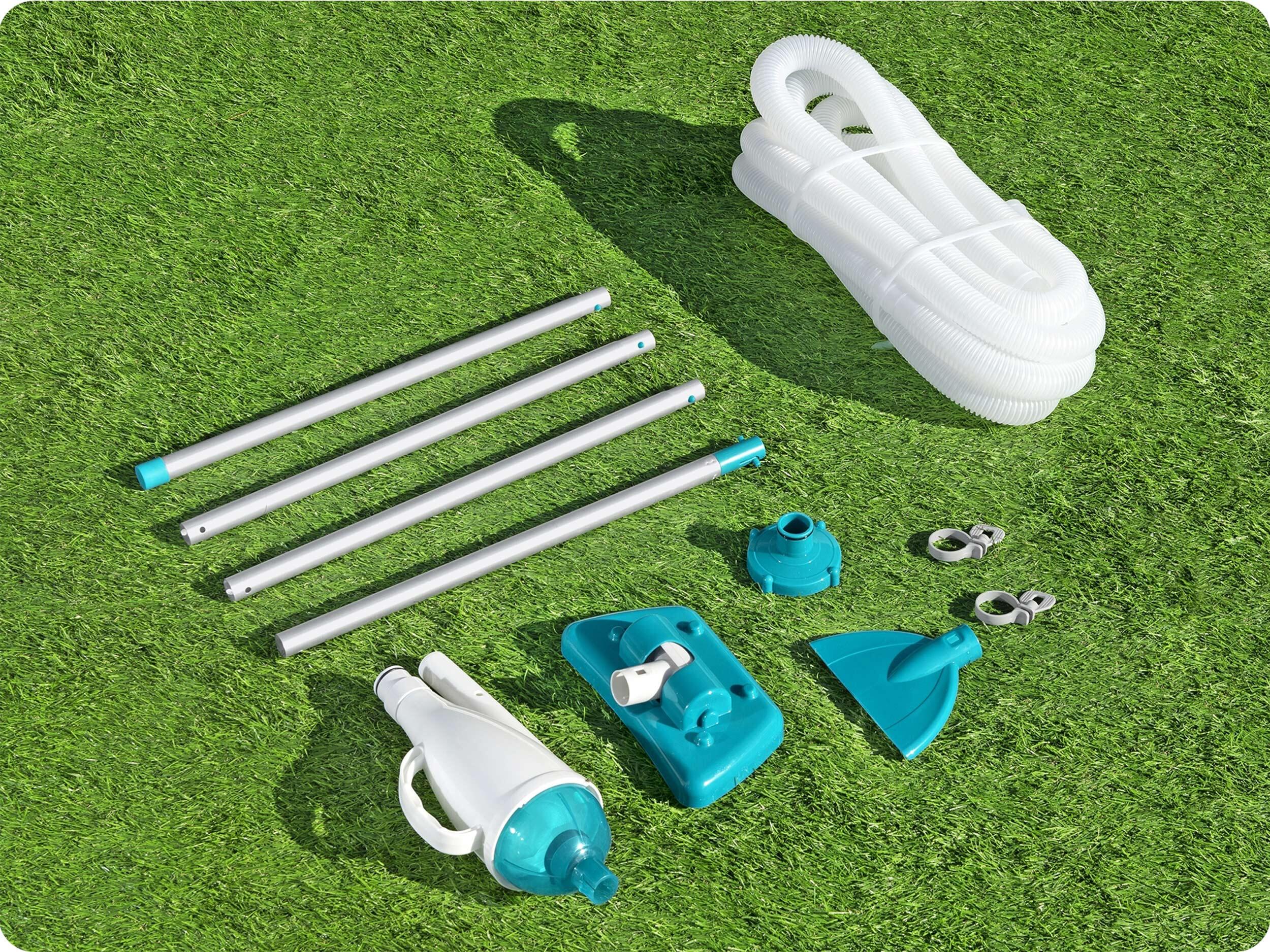 Kit De Mantenimiento De La Piscina Natación Limpieza Bestway Blanco 4/7