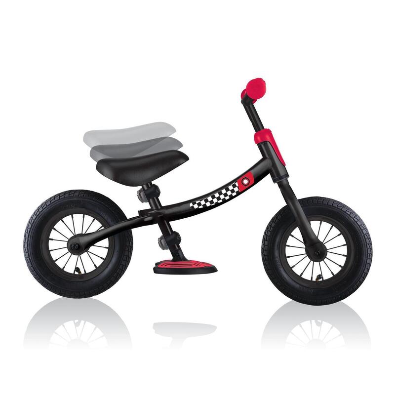 Scooter Laufrad / Zweirad  GO BIKE AIR  Schwarz-rot