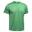 Camiseta Running Manga Corta para Niños Asioka Verde Transpirable