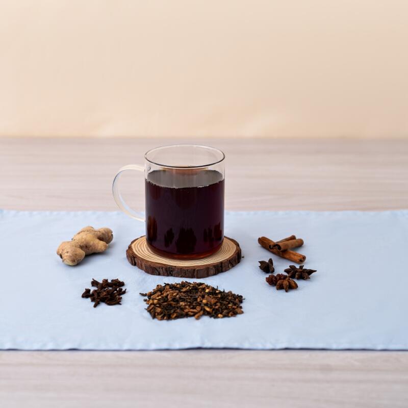 Tea Shop Té Rojo Pu Erh Chai 1000g mezcla de especias al estilo Hindú