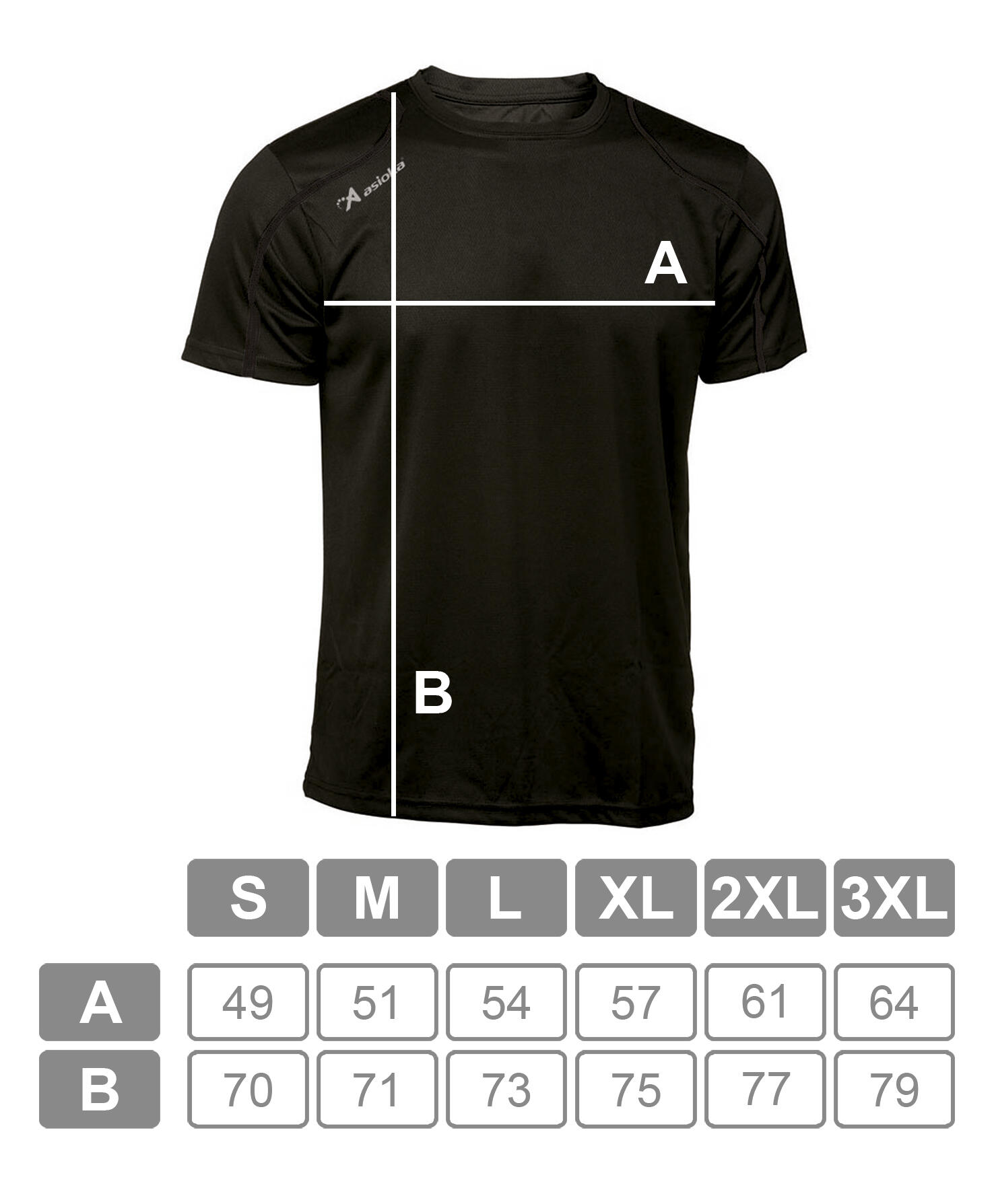 Camiseta Running Manga Corta Hombre Asioka Río Negra Transpirable 5/7