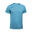 Camiseta Running Manga Corta Hombre Asioka Río Azul Celeste Transpirable