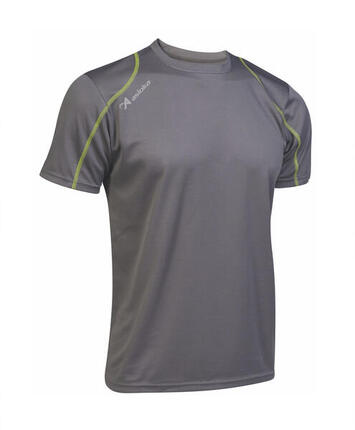 Camiseta Running Manga Corta Hombre Asioka Río Verde Flúor Transpirable