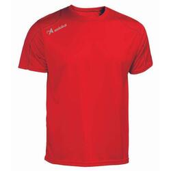 Camiseta Running Manga Corta Hombre Asioka Río Roja Transpirable