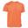 Camiseta Running Manga Corta para Niños Asioka Río Naranja Transpirable