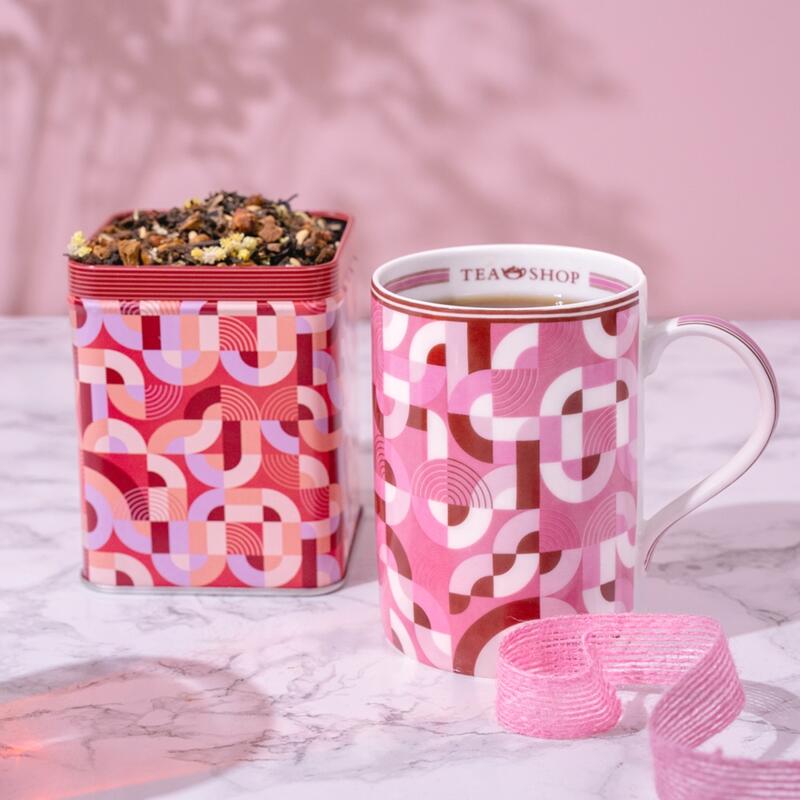 TAZAS Y PLATILLOS: TAZA TE-INFUSIÓN PORCELANA CON FILTRO Y TAPA