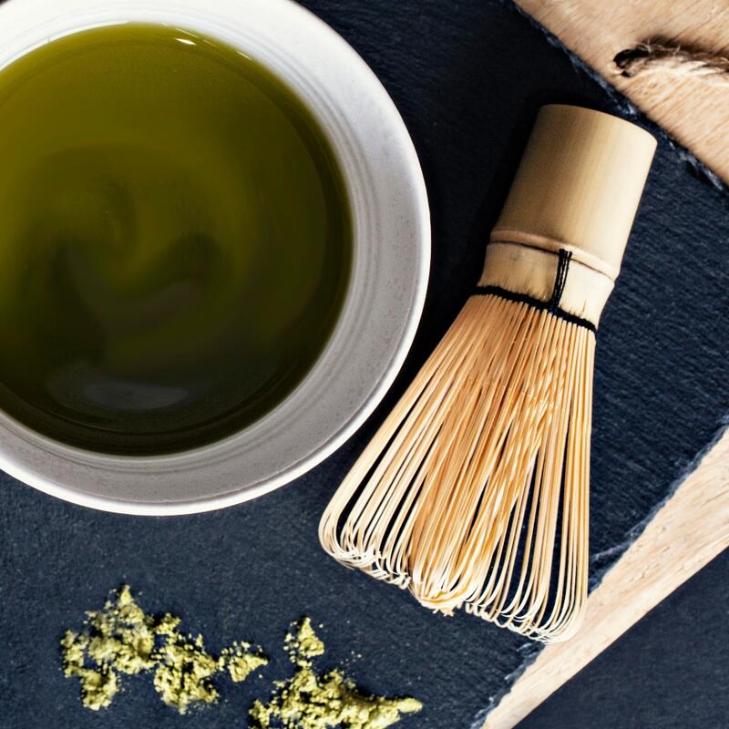 Tea Shop Batidora Bambú Ideal para preparar Té Matcha