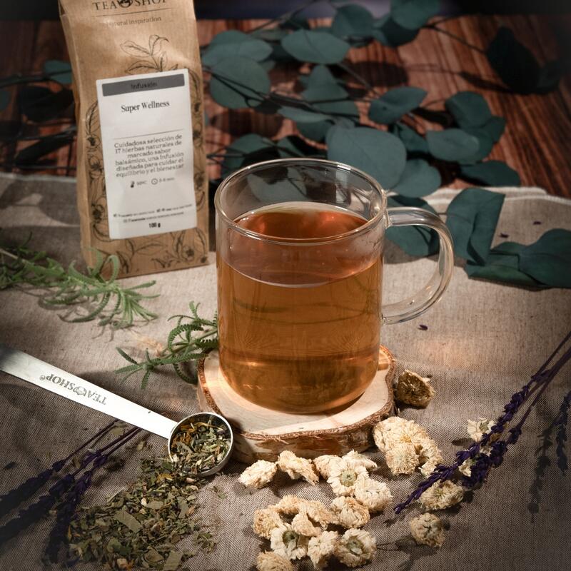 Tea Shop Infusión Super Wellness 1000g balsámica y herbal
