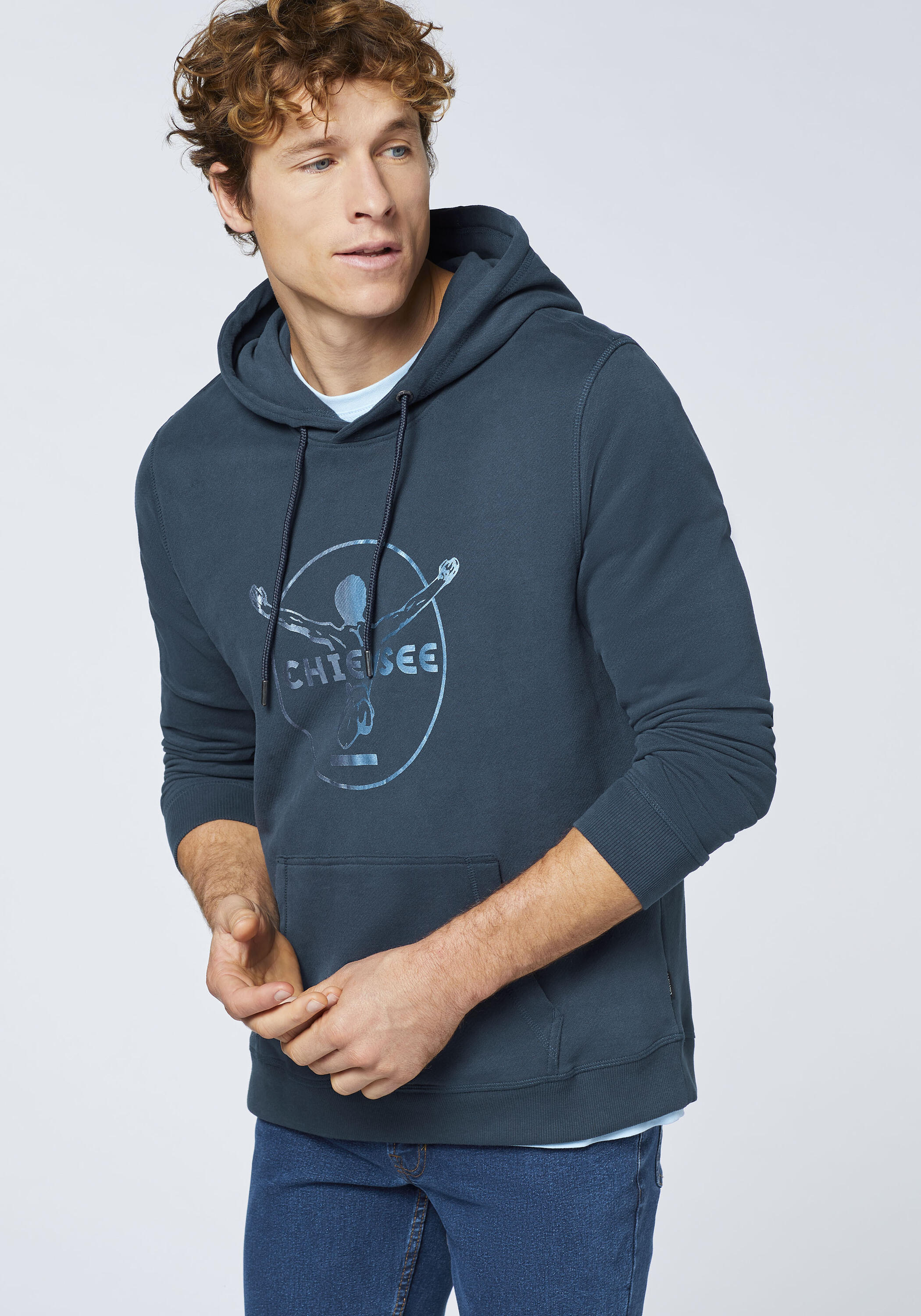 Hoodie mit Jumper-Motiv 6/7