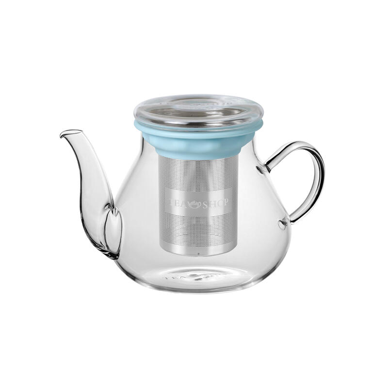 Tea Shop All in One Teapot Arabia Tetera Cristal con Tapa e Infusor Acero Inox