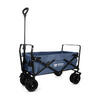 Chariot à bascule - Wagonnet - Pliable - Grande capacité (XL) - Bleu
