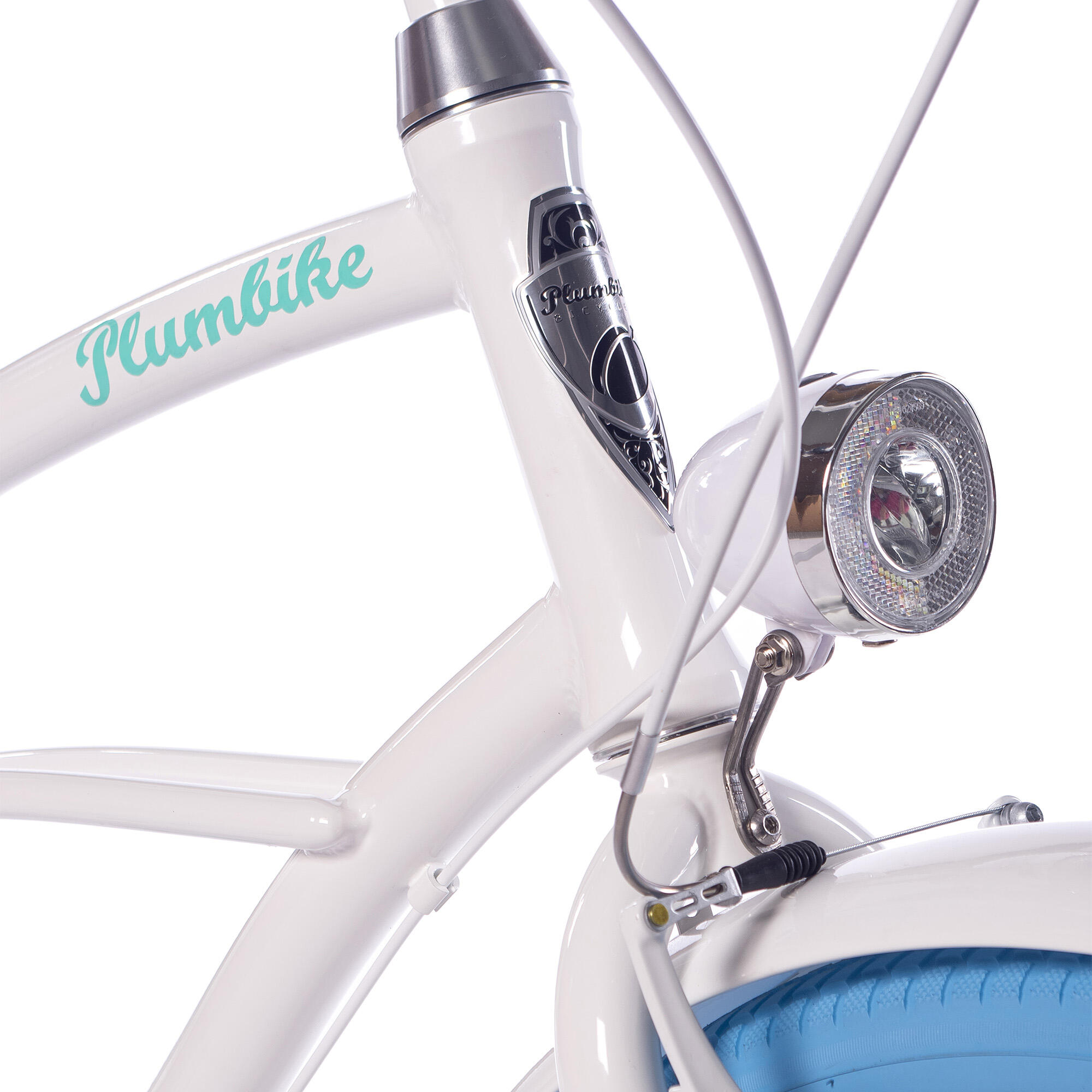 Rower miejski damski Plumbike La Donna Skye 3B z hamulcem v-brake 3/7
