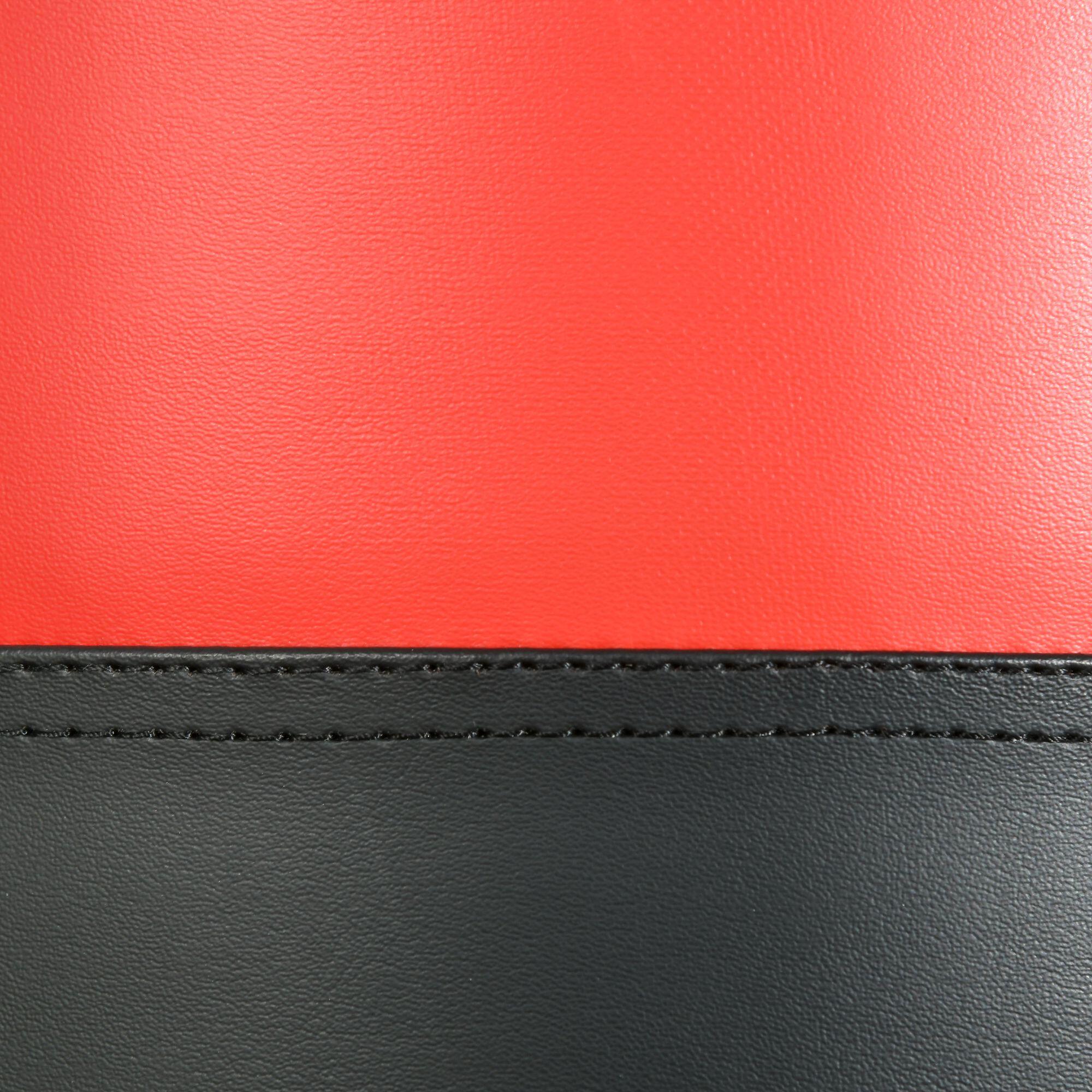Saco de Boxeo HOMCOM 60x60x180 cm Negro, Rojo 5/8