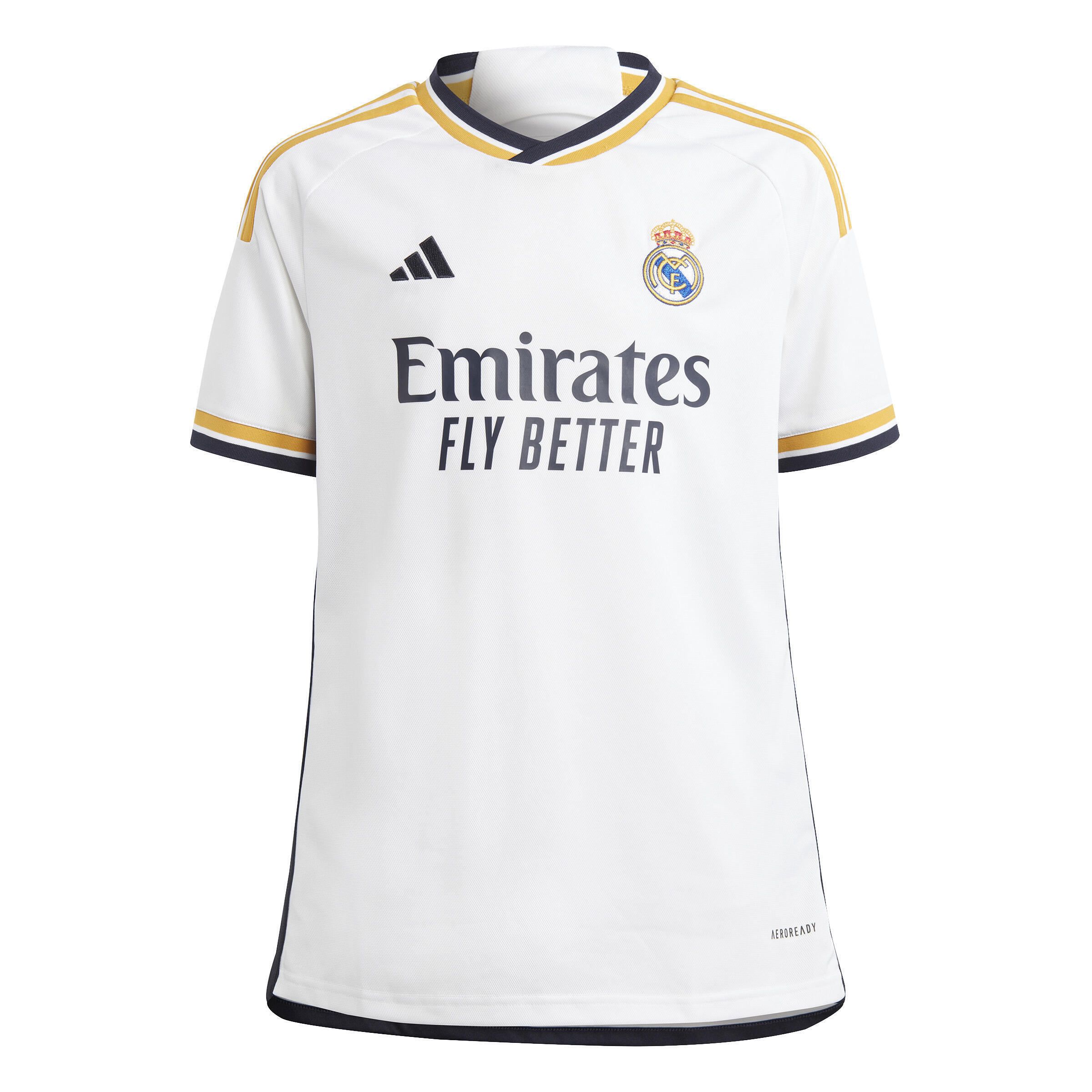 ADIDAS Refurbished Kids Real Madrid Home Shirt - D Grade